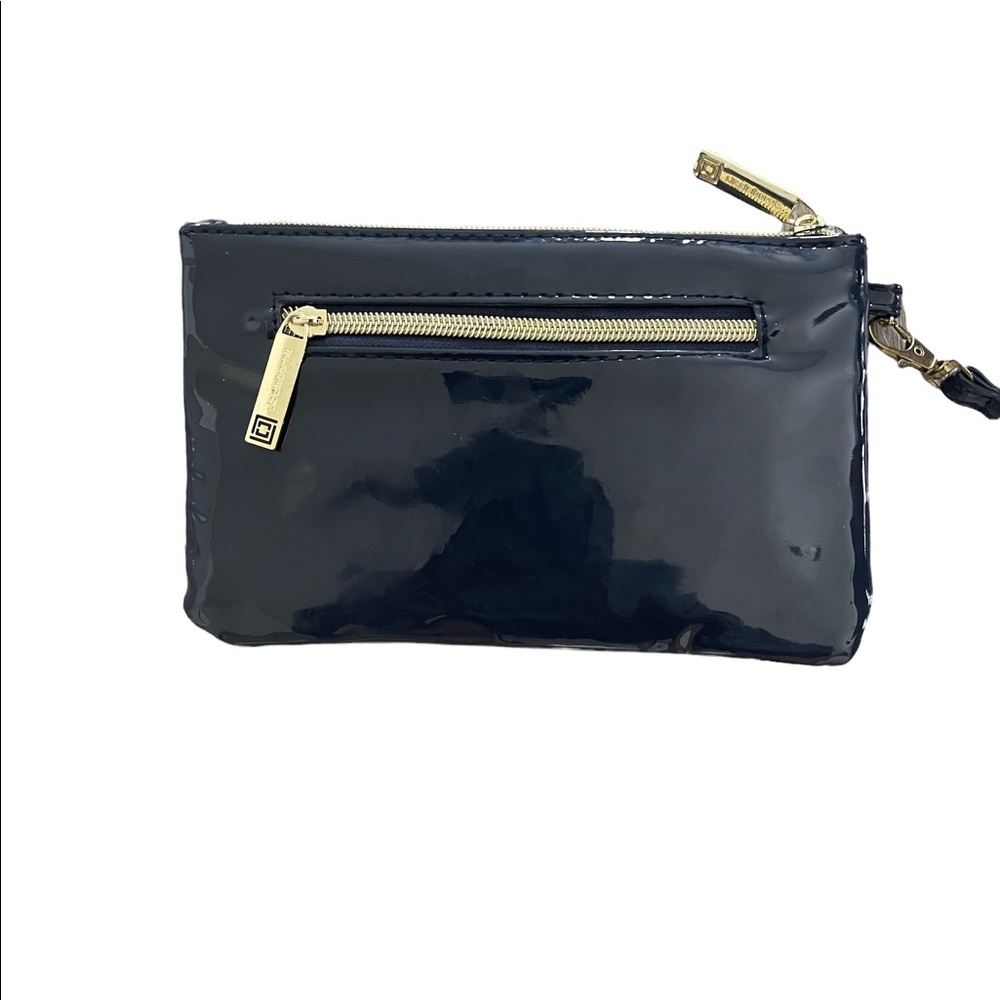 Liz Claiborne Womens Wallet Blue Dark Phone Charging Wallet NWT - Picture 6 of 7